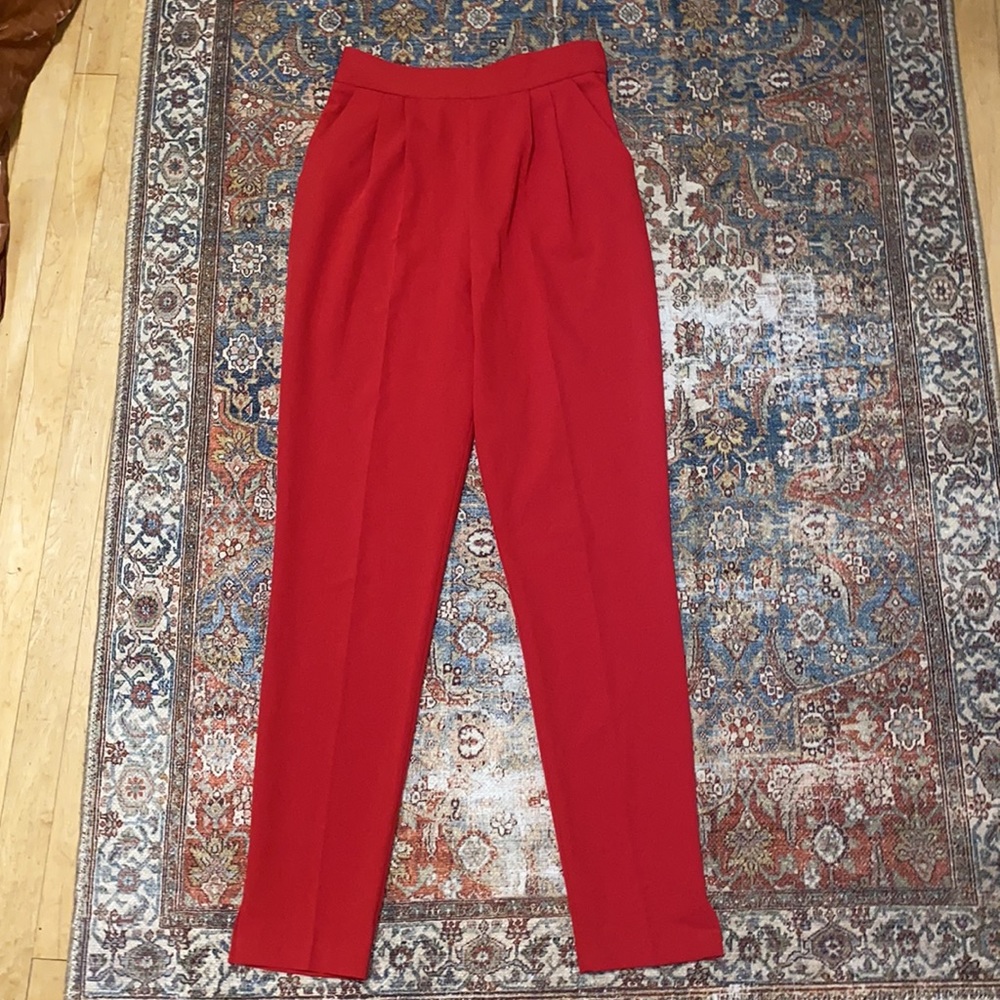 Red trousers - Picture 2 of 4